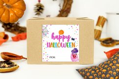 Happy Halloween Gift Tag I Halloween Candy Favor Tags Product Image 2