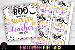  Halloween Teacher Gift Tag I Halloween Candy Favor Tags