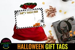 HALLOWEEN GIFT TAGS STICKERS PRINTABLE- HALLOWEEN TREAT BAG FAVOR LABELS- HALLOWEEN GIFT TAGS