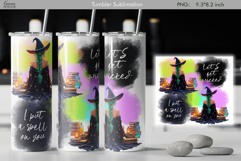 Halloween Quotes|Halloween Witch |Spooky Vibe| Girl Tumbler Product Image 1
