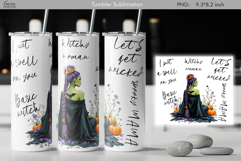 Halloween Quotes|Halloween Witch |Spooky Vibe| Girl Tumbler Product Image 1