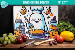 Halloween Glass Cutting Boards Kitchen Product Image 1