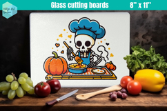 Halloween Glass Cutting Boards Kitchen Product Image 1