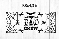 Halloween Libbey Glass Can SVG. Halloween Glass Can Wrap SVG Product Image 2