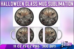 Halloween Glass Mug Sublimation|Coffee 11 Oz|Halloween Mug 2 Product Image 4