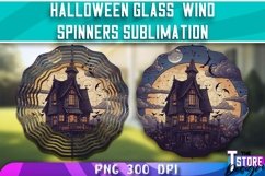 Halloween Glass Wind Spinners Sublimation Bundle|Halloween 1 Product Image 4