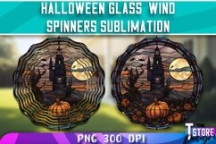 Halloween Glass Wind Spinners Sublimation Bundle|Halloween 1 Product Image 6