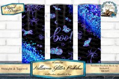 This is a Halloween peekaboo glitter tumbler design for 20oz sublimation tumbler blanks