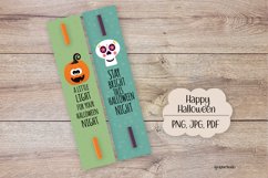 Halloween Glow Stick Tags, Halloween Decor, Kids Halloween Product Image 2