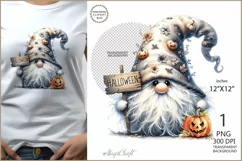 Cute Halloween Gnome png| Halloween png | Halloween gonks Product Image 1