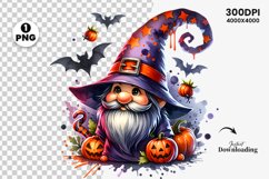 watercolor halloween clipart