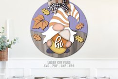 candy corn gnome svg, halloween svg, Laser Cut Files, Welcome Sign SVG, fall svg, glowforge files, cricut files