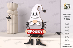 Halloween Gnomes Bundle Laser Cut. Halloween Decor SVG Product Image 11