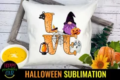 HALLOWEEN GNOME LOVE SUBLIMATION
