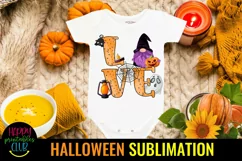 HALLOWEEN GNOME LOVE SUBLIMATION