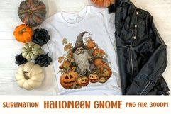 Halloween Gnome Clipart, PNG file, Sublimation Design Product Image 1
