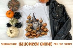 Halloween Gnome Clipart, PNG file, Sublimation Design Product Image 1