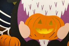 Halloween Gnome 3D Shadow Box SVG Layered Paper Cut Template Product Image 6