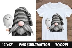 Halloween Gnome Sublimation Design PNG / Digital Download Product Image 1