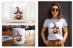 Gnome watercolor sublimation design