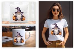 Gnome watercolor sublimation design