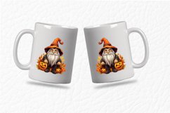 Gnome witch watercolor clipart png
