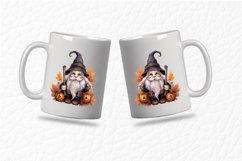 Gnome witch watercolor clipart png