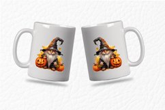 Gnome witch watercolor clipart png