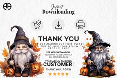 Gnome witch watercolor png