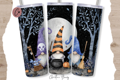 Halloween Gnomes Tumbler Wraps PNG Product Image 2
