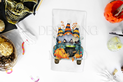 Halloween Gnomes in a Pickup, Gnome PNG, Sublimation Gnome 1 Product Image 4