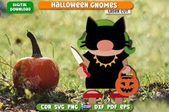 Halloween Gnomes Garden Stakes Laser Cut Bundle, Gnome Signs Product Image 12