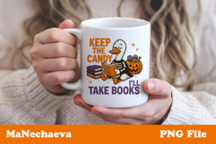 Funny Halloween Goose Sublimation | Keep the Candy I&#039;ll Take Product Image 3