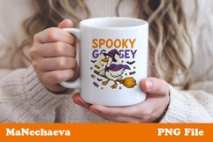 Halloween Goose Sublimation | Spooky Goosey PNG Product Image 3