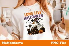 Halloween Goose Sublimation | Long Live Halloween PNG Product Image 2