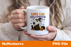 Halloween Goose Sublimation | Long Live Halloween PNG Product Image 3