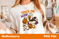 Halloween Goose Sublimation | Trick or Honk PNG Product Image 3