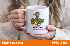 Halloween Goose Sublimation | Undead Honker PNG Product Image 3