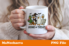 Halloween Goose Sublimation | Count Honkula PNG Product Image 2
