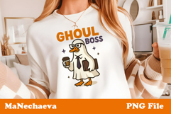Halloween Goose Sublimation | Ghoul Boss PNG Product Image 3