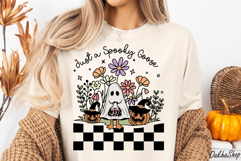 Halloween Png, Spooky Goose Halloween Png, Floral Ghost Png Product Image 4