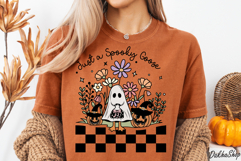 Halloween Png, Spooky Goose Halloween Png, Floral Ghost Png Product Image 2