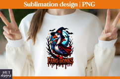 Goose Halloween tote bag Silly Goose Vampire Halloween quote Product Image 2