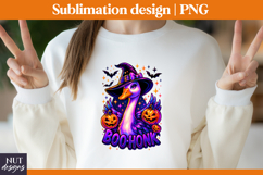 Goose Halloween tote bag Silly Goose Witch Halloween quote Product Image 2