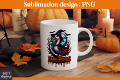Goose Halloween tote bag Silly Goose Vampire Halloween quote Product Image 3