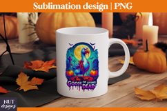 Goose Halloween tote bag Silly Goose Zombie Halloween quote Product Image 2