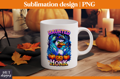 Goose Halloween t-shirt Silly Goose sublimation Haunted honk Product Image 2