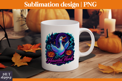 Spooky Halloween t-shirt Cool Goose sublimation Haunted Honk Product Image 3
