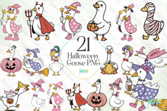 Halloween Goose PNG Sublimation Product Image 1
