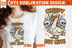 Goose sublimation design | Funny Goose clipart | Halloween Product Image 1